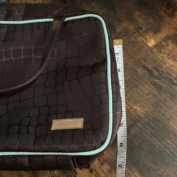 Stephanie Johnson Java Martha  travel small case in Coffee / Néw - Picture 7 of 7